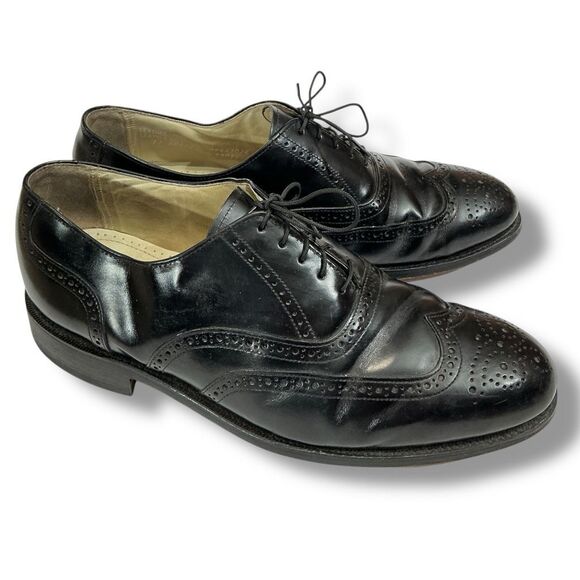 Bostonian Other - Bostonian Impression Black Wingtip Oxford Leather Dress Shoes Mens Size 11